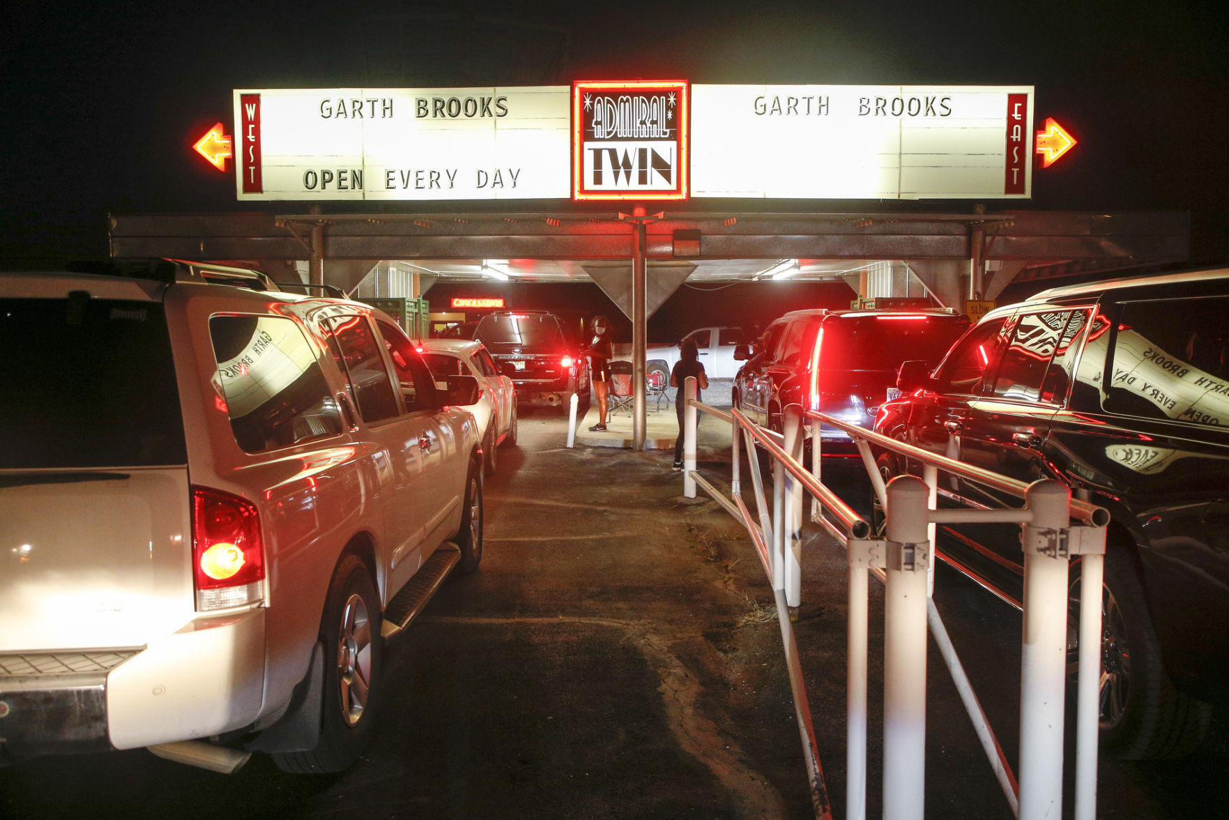 Garth Brook Drive-In Concert